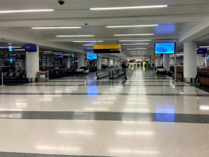 Empty Airport Terminal